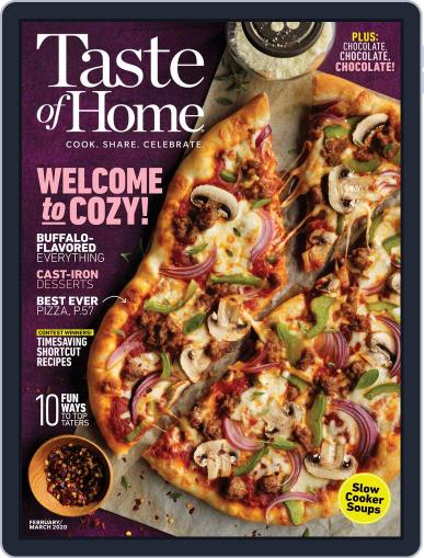 Taste of Home February 1st, 2020 Digital Back Issue Cover