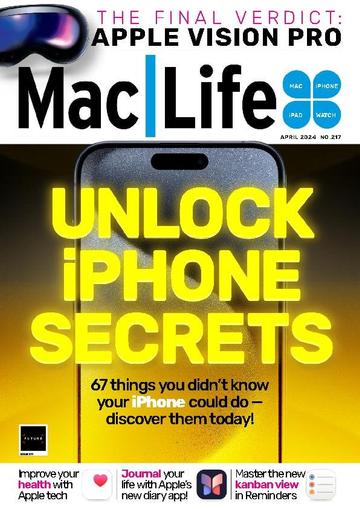 MacLife April 1st, 2024 Digital Back Issue Cover