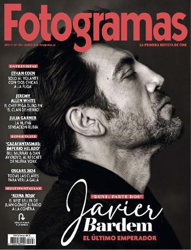 Fotogramas March 1st, 2024 Digital Back Issue Cover