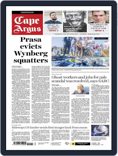 Cape Argus February 27th, 2024 Digital Back Issue Cover