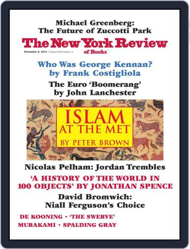 The New York Review of Books November 30th, 2011 Digital Back Issue Cover