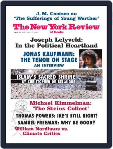 The New York Review of Books April 11th, 2012 Digital Back Issue Cover