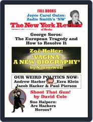 The New York Review of Books (Digital) Subscription                    September 12th, 2012 Issue