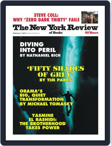 The New York Review of Books January 18th, 2013 Digital Back Issue Cover