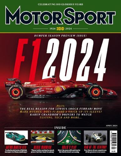 Motor sport February 28th, 2024 Digital Back Issue Cover