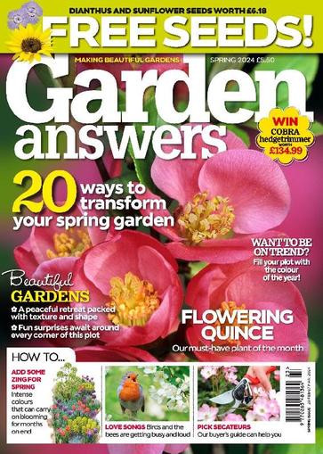 Garden Answers February 28th, 2024 Digital Back Issue Cover