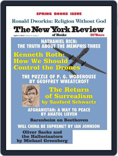 The New York Review of Books March 15th, 2013 Digital Back Issue Cover