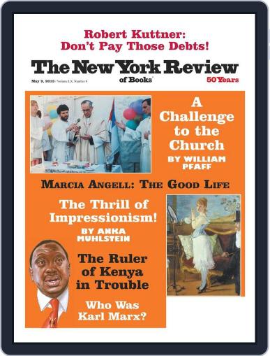 The New York Review of Books April 19th, 2013 Digital Back Issue Cover