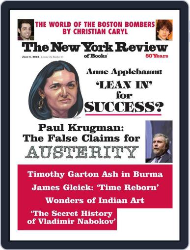 The New York Review of Books May 17th, 2013 Digital Back Issue Cover