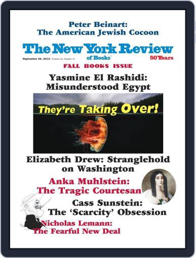 The New York Review of Books September 6th, 2013 Digital Back Issue Cover