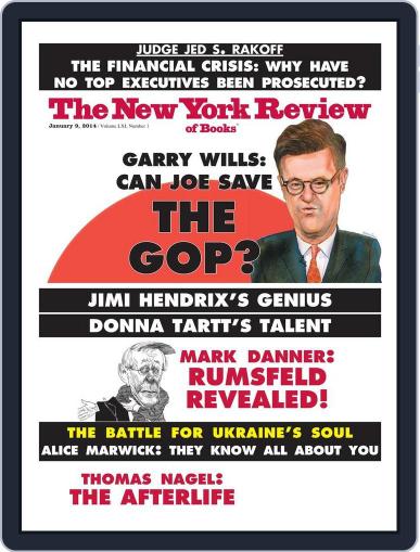 The New York Review of Books December 20th, 2013 Digital Back Issue Cover