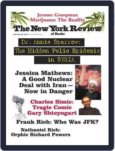 The New York Review of Books January 31st, 2014 Digital Back Issue Cover