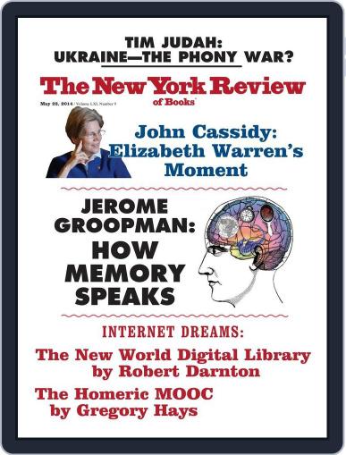 The New York Review of Books May 2nd, 2014 Digital Back Issue Cover