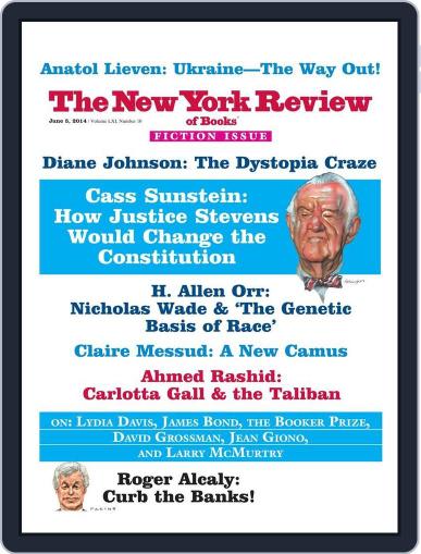 The New York Review of Books May 16th, 2014 Digital Back Issue Cover