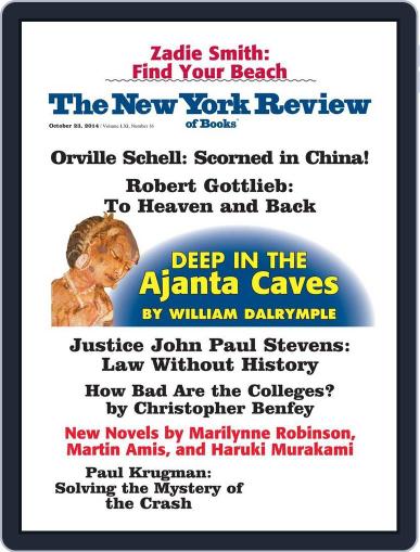 The New York Review of Books October 2nd, 2014 Digital Back Issue Cover