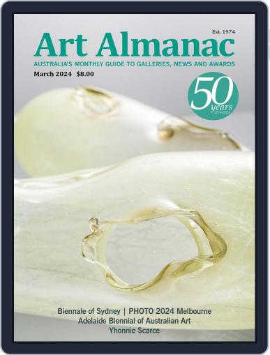 Art Almanac March 1st, 2024 Digital Back Issue Cover