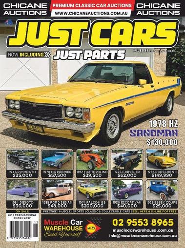 Just Cars February 29th, 2024 Digital Back Issue Cover