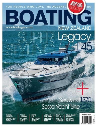 Boating NZ March 1st, 2024 Digital Back Issue Cover