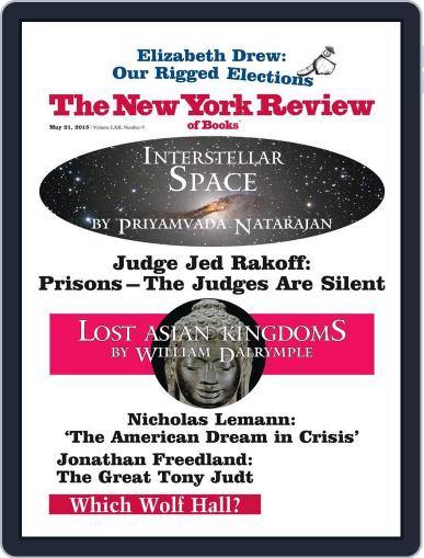 The New York Review of Books May 6th, 2015 Digital Back Issue Cover