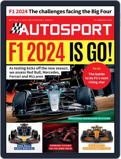Autosport February 22nd, 2024 Digital Back Issue Cover