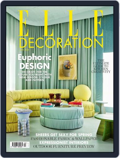 Elle Decoration UK April 1st, 2024 Digital Back Issue Cover
