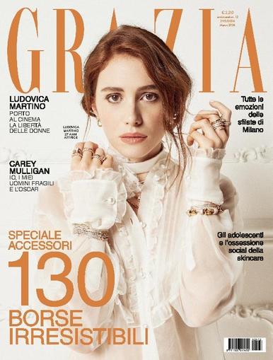 Grazia Italia February 28th, 2024 Digital Back Issue Cover