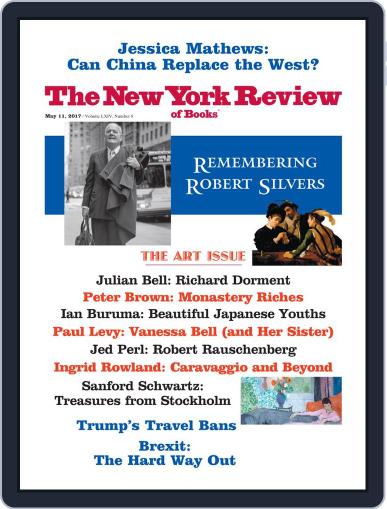 The New York Review of Books May 11th, 2017 Digital Back Issue Cover