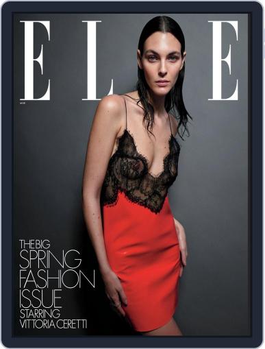 Elle March 1st, 2024 Digital Back Issue Cover