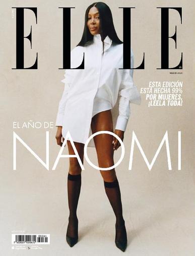 Elle México March 1st, 2024 Digital Back Issue Cover