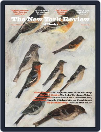The New York Review of Books March 21st, 2024 Digital Back Issue Cover