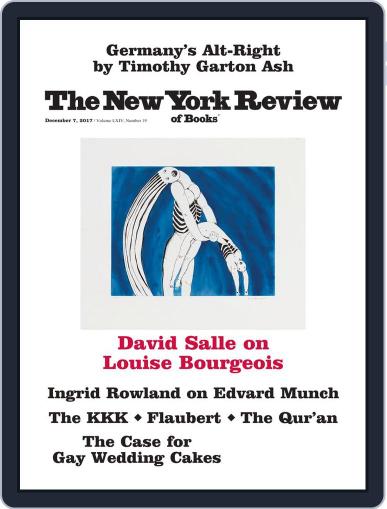 The New York Review of Books December 7th, 2017 Digital Back Issue Cover