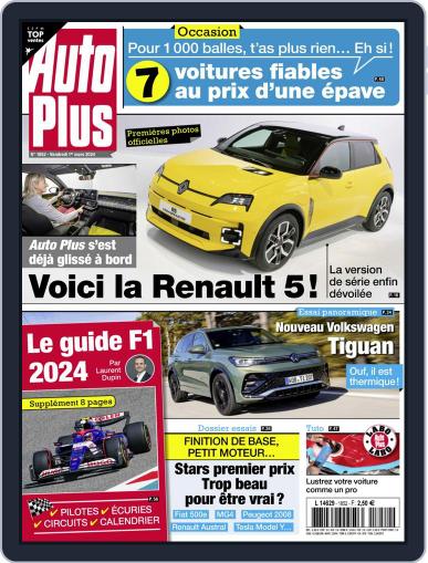 Auto Plus France March 1st, 2024 Digital Back Issue Cover