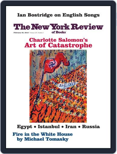 The New York Review of Books February 22nd, 2018 Digital Back Issue Cover