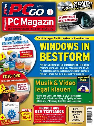 PC Magazin/PCgo April 1st, 2024 Digital Back Issue Cover