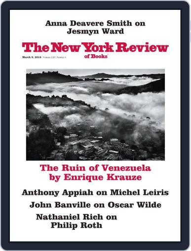 The New York Review of Books March 8th, 2018 Digital Back Issue Cover