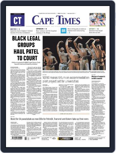 Cape Times March 1st, 2024 Digital Back Issue Cover