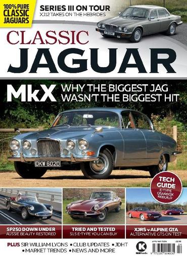 Classic Jaguar April 1st, 2024 Digital Back Issue Cover