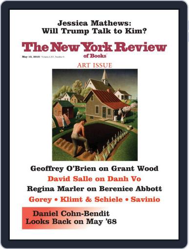 The New York Review of Books May 10th, 2018 Digital Back Issue Cover