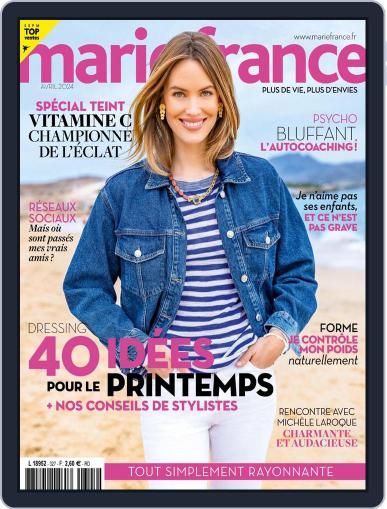 Marie France April 1st, 2024 Digital Back Issue Cover