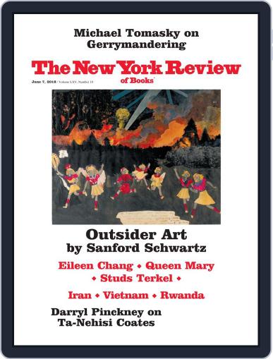 The New York Review of Books June 7th, 2018 Digital Back Issue Cover