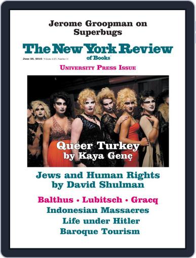 The New York Review of Books June 28th, 2018 Digital Back Issue Cover