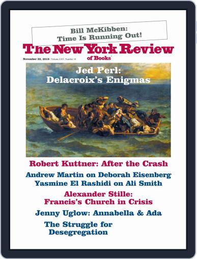 The New York Review of Books November 22nd, 2018 Digital Back Issue Cover