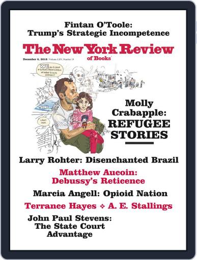 The New York Review of Books December 6th, 2018 Digital Back Issue Cover