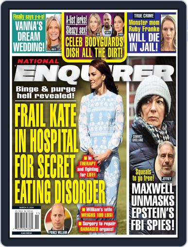 National Enquirer March 11th, 2024 Digital Back Issue Cover