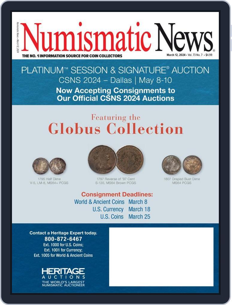 Numismatic News (Digital) Subscription                    March 12th, 2024 Issue