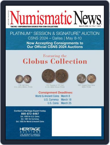 Numismatic News March 12th, 2024 Digital Back Issue Cover