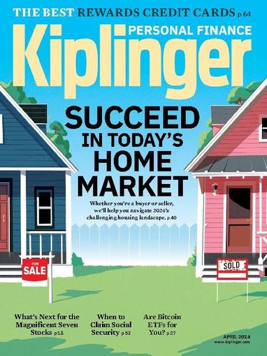 Kiplinger's Personal Finance April 1st, 2024 Digital Back Issue Cover