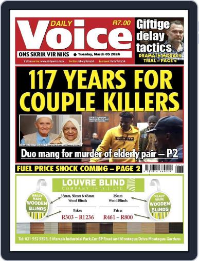 Daily Voice March 5th, 2024 Digital Back Issue Cover