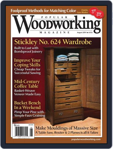 Popular Woodworking June 25th, 2014 Digital Back Issue Cover