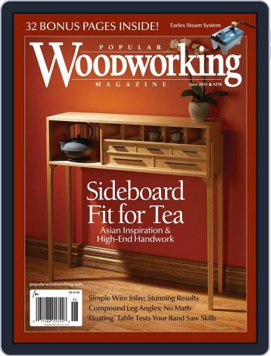 Popular Woodworking April 28th, 2015 Digital Back Issue Cover